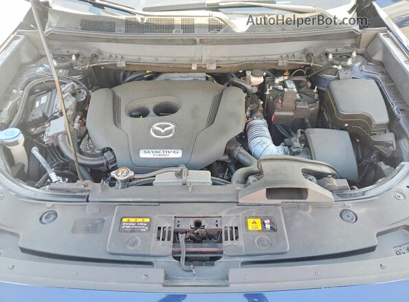 JM3TCBDY9N0608498 2022 MAZDA CX-9 Blue Вид підкапотного простору