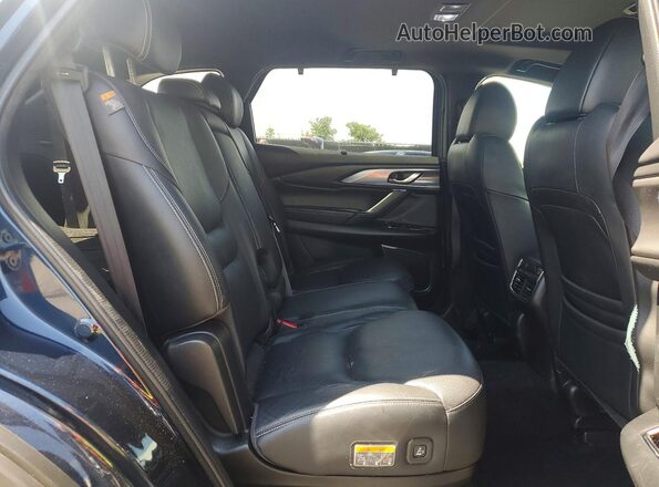 JM3TCBDY9N0608498 2022 MAZDA CX-9 Blue Вид задньої частини салону