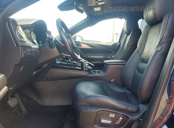 JM3TCBDY9N0608498 2022 MAZDA CX-9 Blue Вид салону спереду