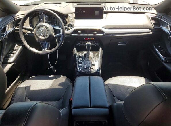 JM3TCBDY9P0649376 2023 MAZDA CX-9 Gray Vista del salpicadero