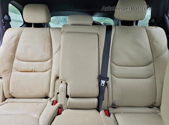 JM3TCBDYXK0310845 2019 MAZDA CX-9 White Հետևի նստատեղերի տեսք