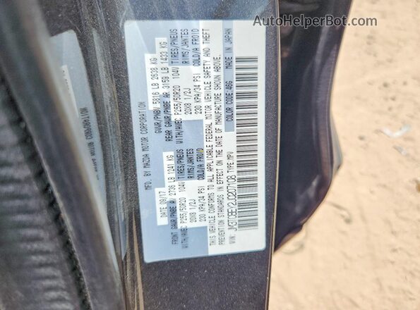 JM3TCBEY2J0207108 2018 MAZDA CX-9 Gray Vista del compartimento del motor