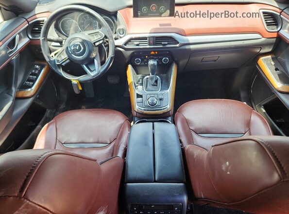 JM3TCBEY2J0207108 2018 MAZDA CX-9 Gray Vista del salpicadero