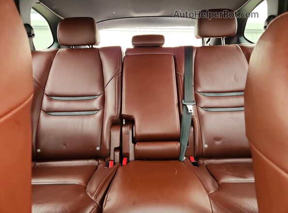 JM3TCBEY3G0112386 2016 MAZDA CX-9 Black Widok tylnych siedzeń