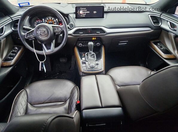 JM3TCBEY3M0511441 2021 MAZDA CX-9 Charcoal Вид панелі приладів
