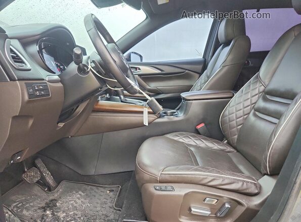 JM3TCBEY3M0511441 2021 MAZDA CX-9 Charcoal Вид салону спереду