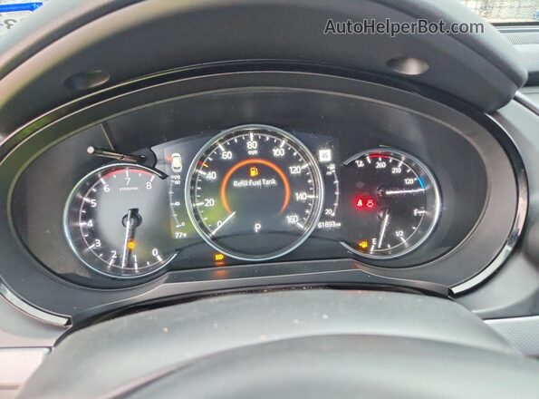 JM3TCBEY3M0511441 2021 MAZDA CX-9 Charcoal Вид щитка приладів