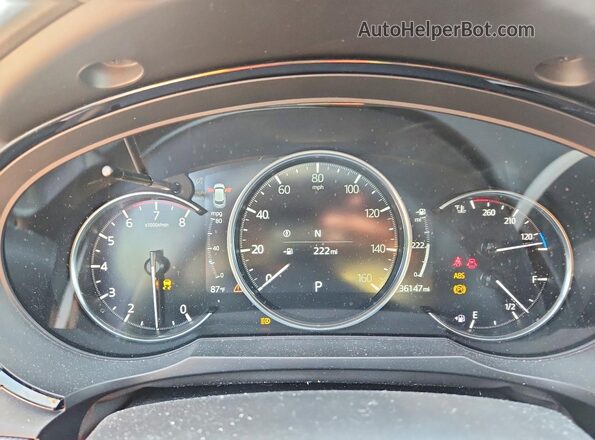 JM3TCBEY3M0520463 2021 MAZDA CX-9 Серый Вид щитка приборов