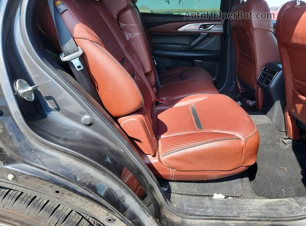 JM3TCBEY6G0109868 2016 MAZDA CX-9 Charcoal Հետևի նստատեղերի տեսք