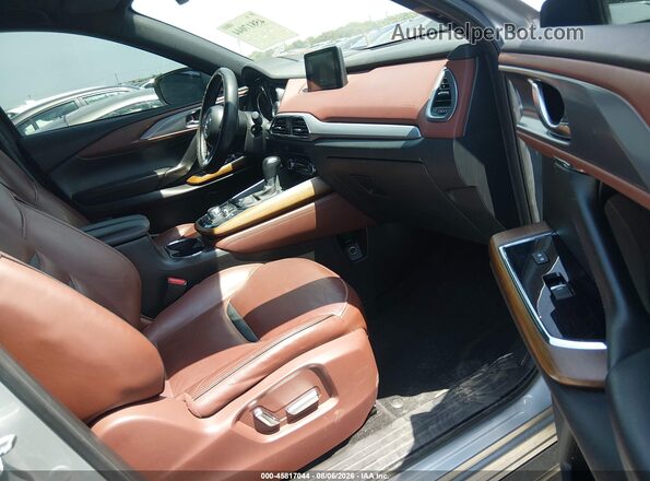 JM3TCBEY6H0129099 2017 MAZDA CX-9 Серый Вид салона спереди