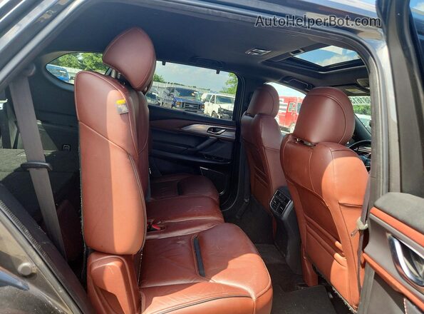 JM3TCBEY9G0105152 2016 MAZDA CX-9 Gray Widok wnętrza z tyłu