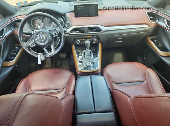 JM3TCBEY9G0105152 2016 MAZDA CX-9 Gray Widok deski rozdzielczej