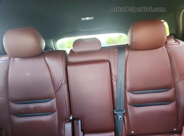 JM3TCBEY9G0105152 2016 MAZDA CX-9 Gray Widok tylnych siedzeń
