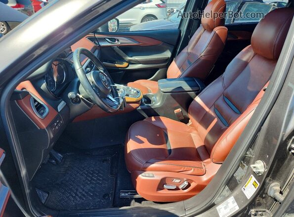 JM3TCBEY9H0130179 2017 MAZDA CX-9 Серый Вид салона спереди
