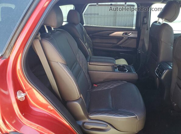 JM3TCBEYXM0538300 2021 MAZDA CX-9 Red Widok wnętrza z tyłu