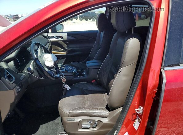 JM3TCBEYXM0538300 2021 MAZDA CX-9 Red Widok wnętrza z przodu