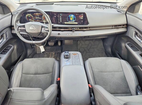 JN1AF0BA1PM407128 2023 NISSAN ARIYA Gray წინა პანელის ხედი