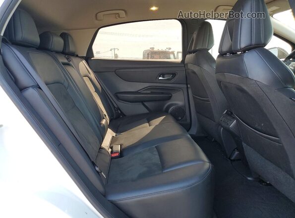 JN1AF0BA4RM436545 2024 NISSAN ARIYA White უკანა სალონის ხედი