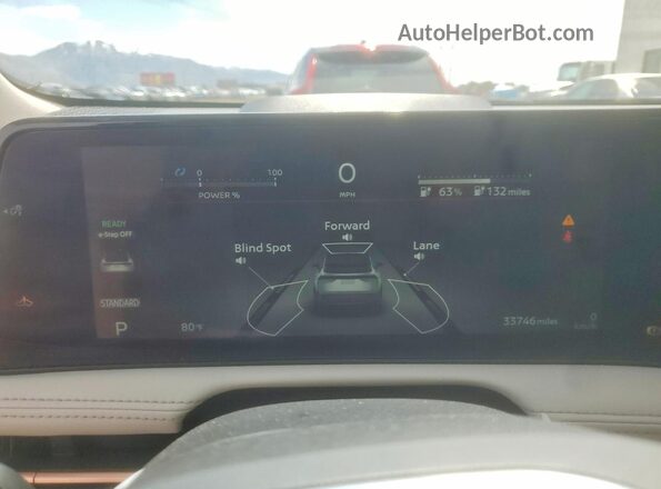 JN1AF0BA5PM404166 2023 NISSAN ARIYA Black Instrument cluster view