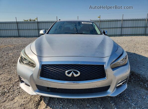 JN1AV7AR2GM530102 2016 INFINITI Q50 Серебряный Вид спереди