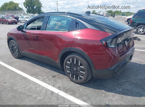 JN1AZ2EB0TM300234 2026 NISSAN LEAF Maroon Trasero izquierdo