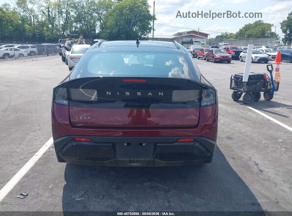 JN1AZ2EB0TM300234 2026 NISSAN LEAF Maroon 