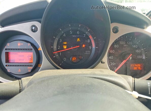 JN1AZ4EH3JM571107 2018 NISSAN 370Z Black ხელსაწყოთა პანელის ხედი