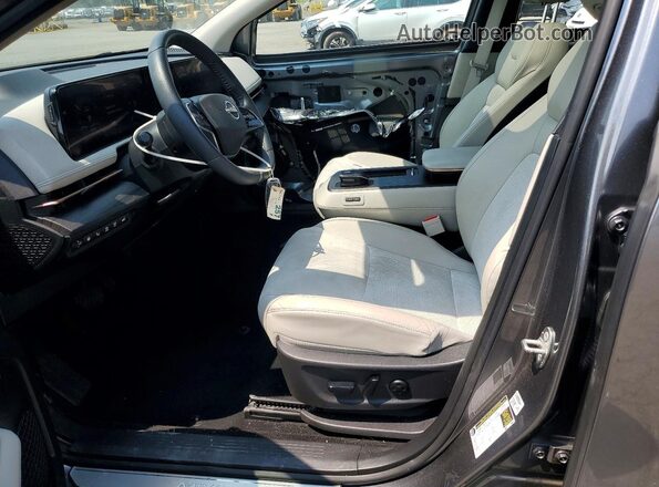 JN1BF0BA0PM406427 2023 NISSAN ARIYA Gray Սալոնի դիմացի տեսք