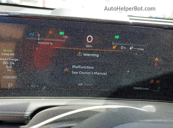 JN1BF0BA2RM436676 2024 NISSAN ARIYA Gray Instrument cluster view