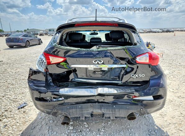 JN1BJ0RP0HM385704 2017 INFINITI QX50 Black Rear view