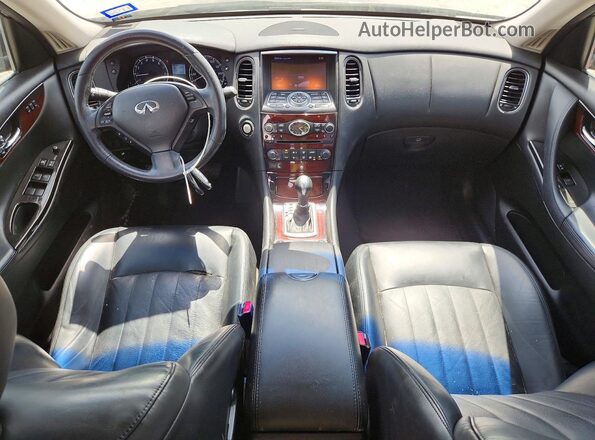 JN1BJ0RP0HM385704 2017 INFINITI QX50 Black Dashboard view
