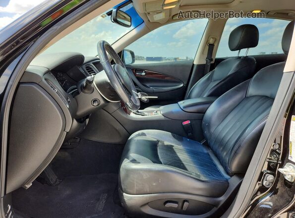 JN1BJ0RP0HM385704 2017 INFINITI QX50 Black Front interior view