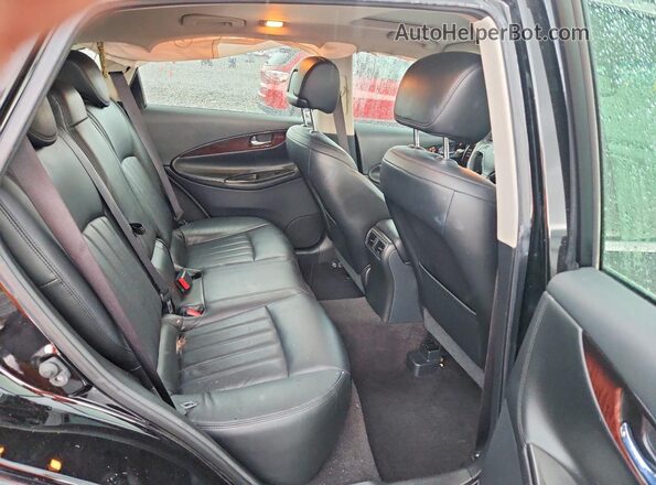 JN1BJ0RP0HM387887 2017 INFINITI QX50 Black Vista de los asientos traseros