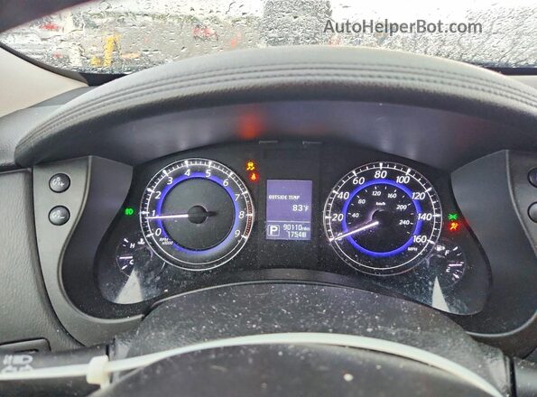 JN1BJ0RP0HM387887 2017 INFINITI QX50 Black Vista del cuadro de instrumentos