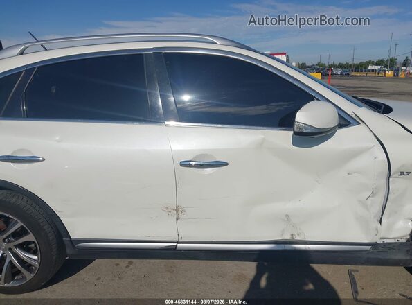 JN1BJ0RP2GM230232 2016 INFINITI QX50 Белый Вид задней части салона