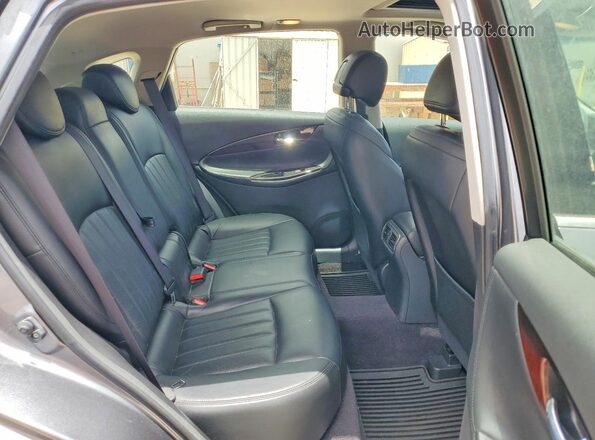 JN1BJ0RP2HM381475 2017 INFINITI QX50 Серый Вид задней части салона