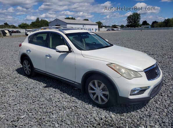 JN1BJ0RP8HM386485 2017 INFINITI QX50 White უკანა ხედი