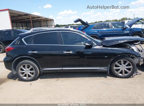 JN1BJ0RPXGM232875 2016 INFINITI QX50 Black Widok wnętrza z tyłu