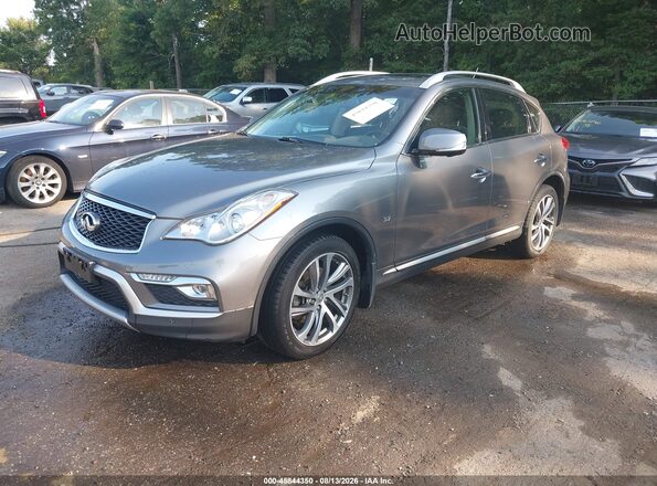 JN1BJ0RR5HM413675 2017 INFINITI QX50 Gray Vista tres cuartos delantera izquierda