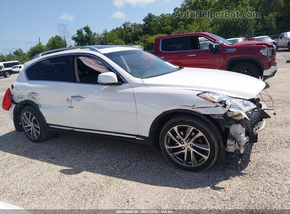 JN1BJ0RR6HM414155 2017 INFINITI QX50 White Vista interior trasera