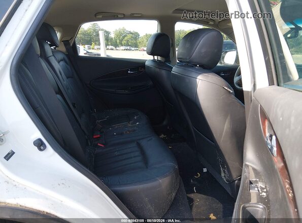 JN1BJ0RR8HM403691 2017 INFINITI QX50 White Widok naklejki z numerem VIN