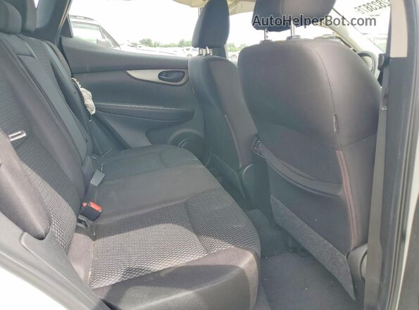 JN1BJ1AV0MW304151 2021 NISSAN ROGUE White Widok tylnych siedzeń