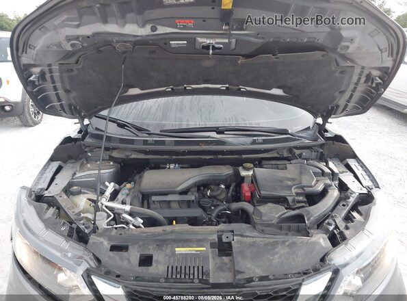 JN1BJ1AV2MW566284 2021 NISSAN ROGUE Серый Вид сзади