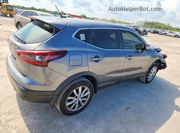 JN1BJ1AV3MW301339 2021 NISSAN ROGUE Gray Задня права чверть