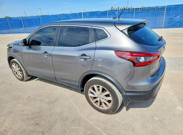JN1BJ1AV3MW301339 2021 NISSAN ROGUE Gray Задня ліва чверть