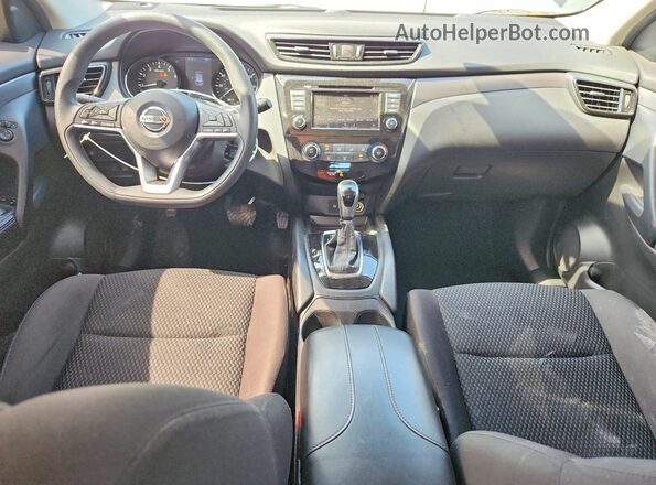 JN1BJ1AV3MW301339 2021 NISSAN ROGUE Gray Вид панелі приладів