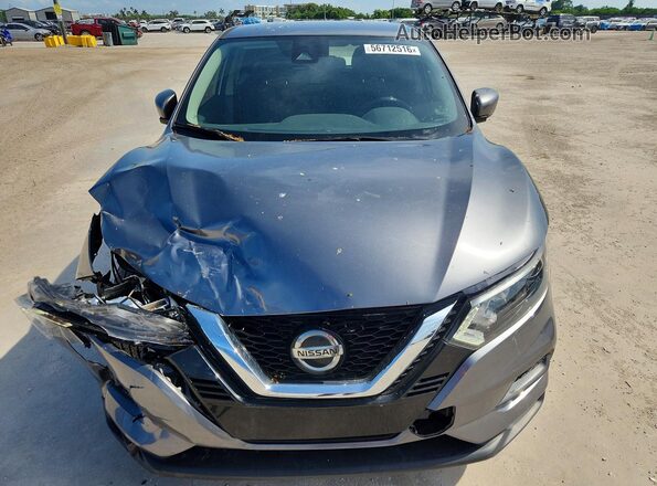 JN1BJ1AV3MW301339 2021 NISSAN ROGUE Gray Вид спереду