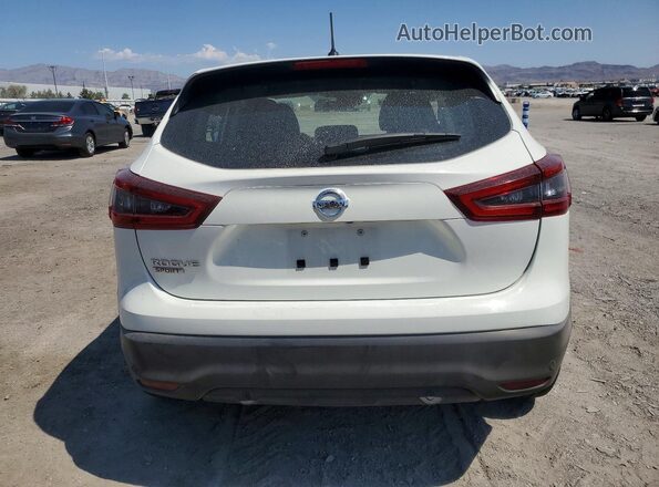 JN1BJ1AV3MW301342 2021 NISSAN ROGUE Белый Вид сзади