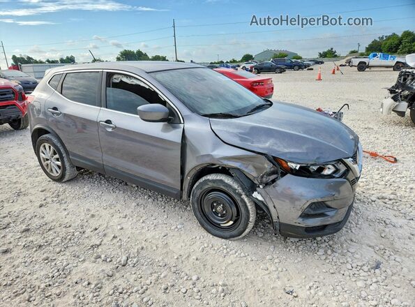 JN1BJ1AV3MW319792 2021 NISSAN ROGUE Silver Przód prawy