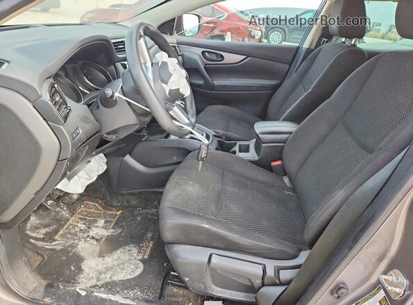 JN1BJ1AV3MW319792 2021 NISSAN ROGUE Silver Widok wnętrza z przodu